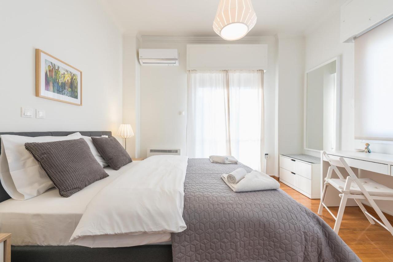 Cozy And Fresh Apt Close To Metro 雅典 外观 照片