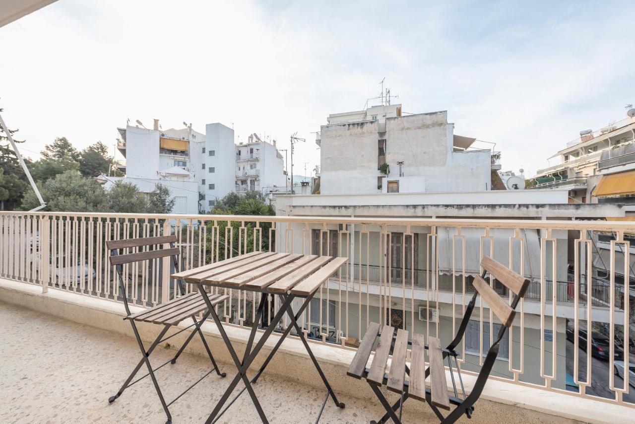 Cozy And Fresh Apt Close To Metro 雅典 外观 照片
