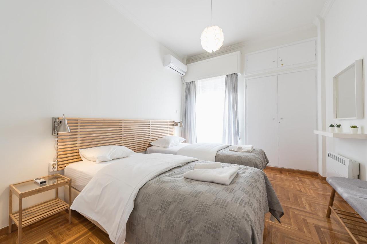 Cozy And Fresh Apt Close To Metro 雅典 外观 照片