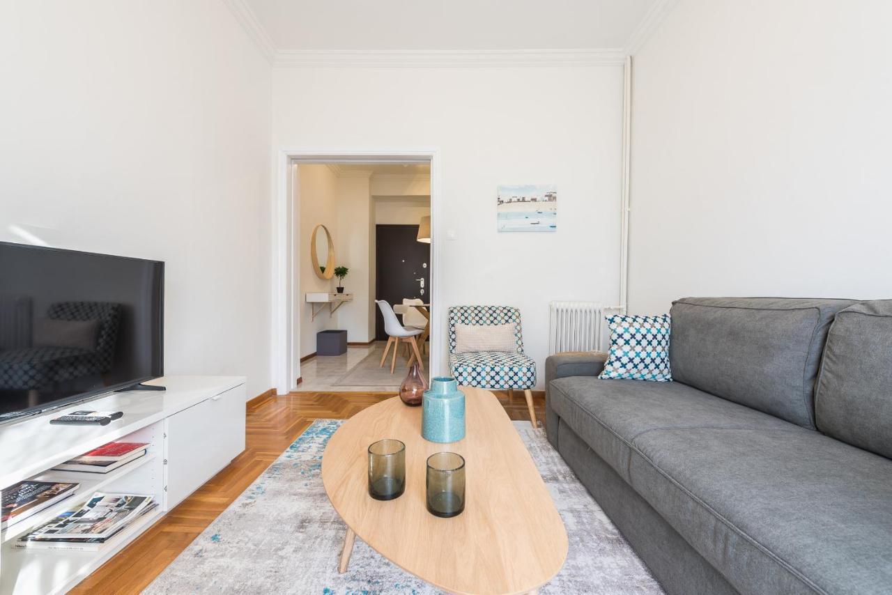 Cozy And Fresh Apt Close To Metro 雅典 外观 照片