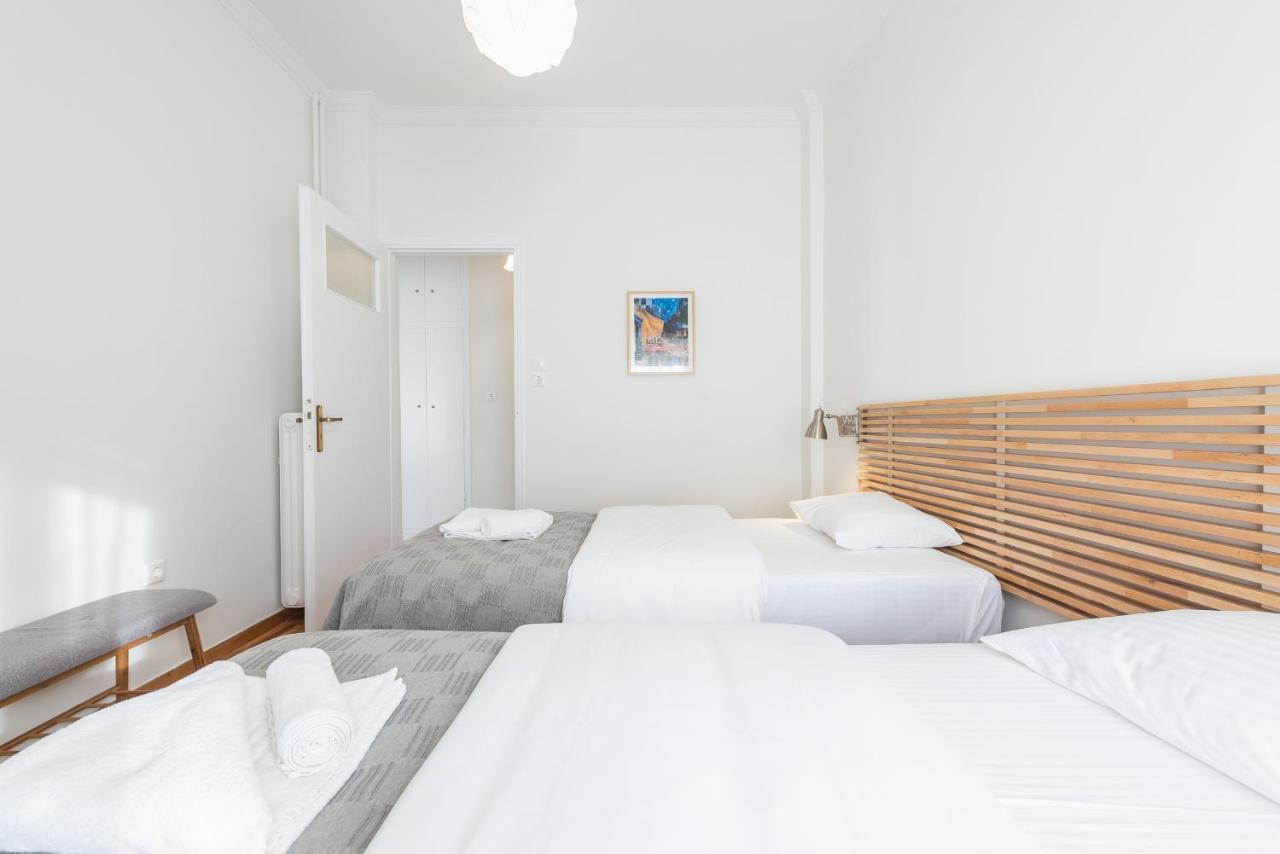 Cozy And Fresh Apt Close To Metro 雅典 外观 照片
